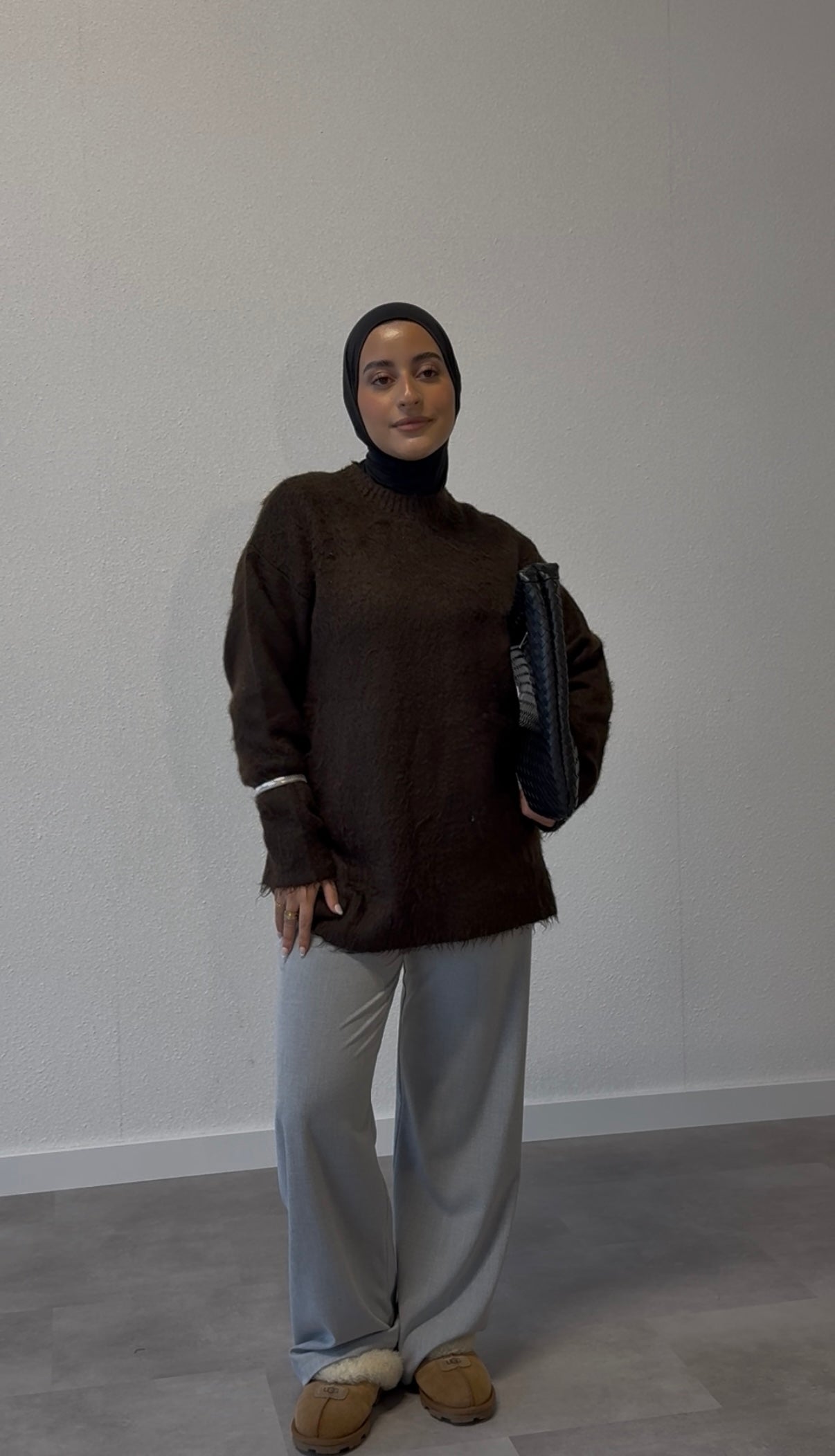 Teddytrui - donkerbruin