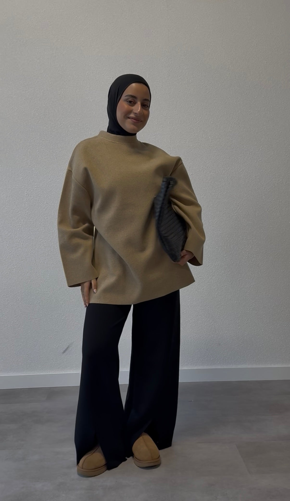 Cachet trui - cappuccino