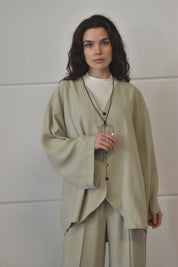 Kimono twinset - Pistache
