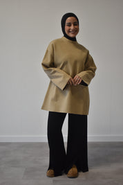 Cachet trui - cappuccino