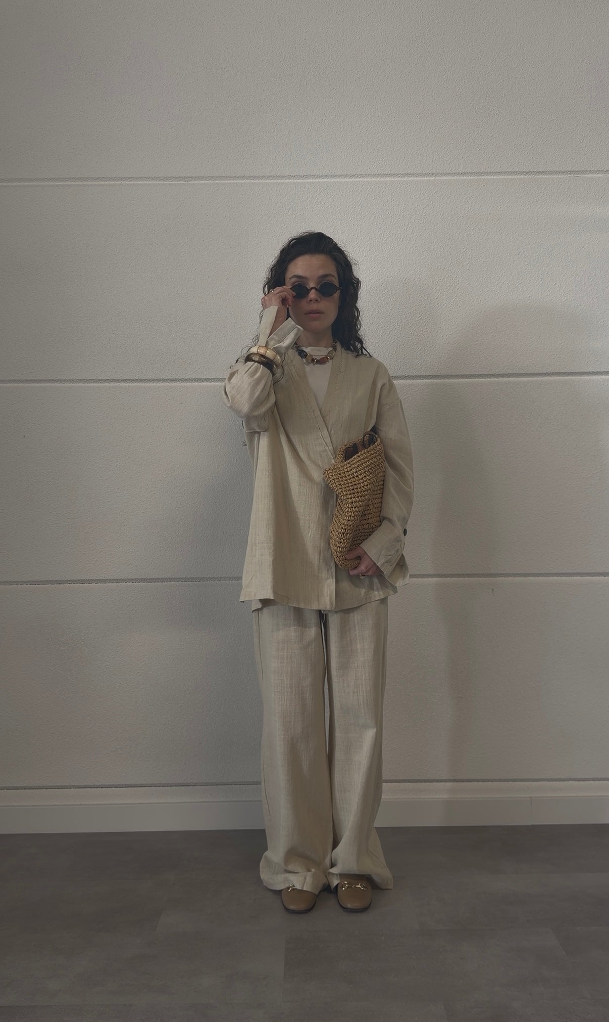 Kimono twinset - Vanilla