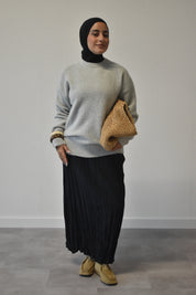 Oversized trui - grijs