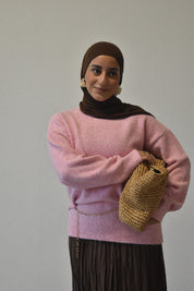 Oversized trui - roze