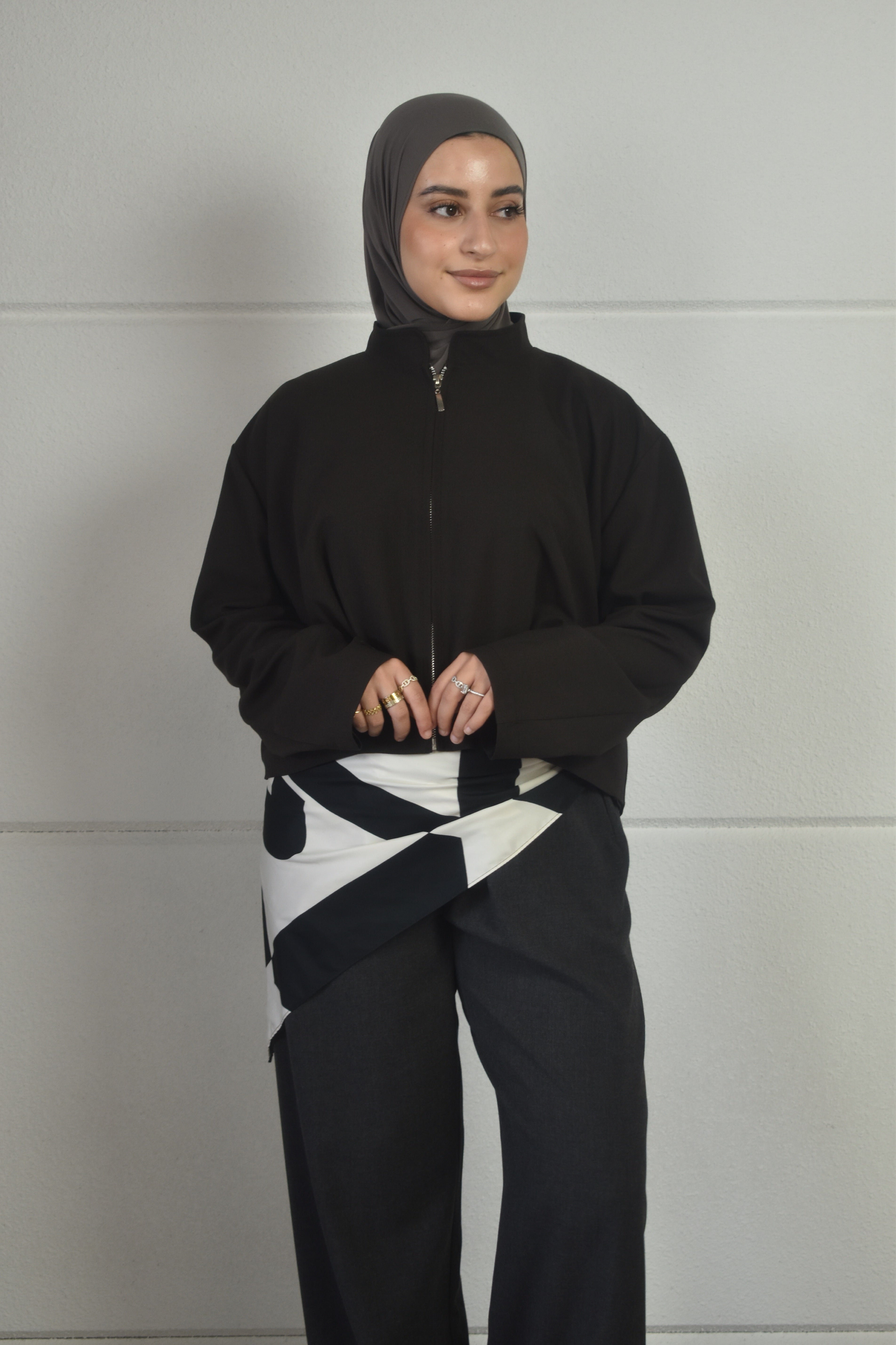 Bomberjacket - bruin