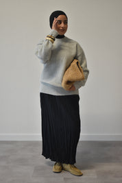 Oversized trui - grijs