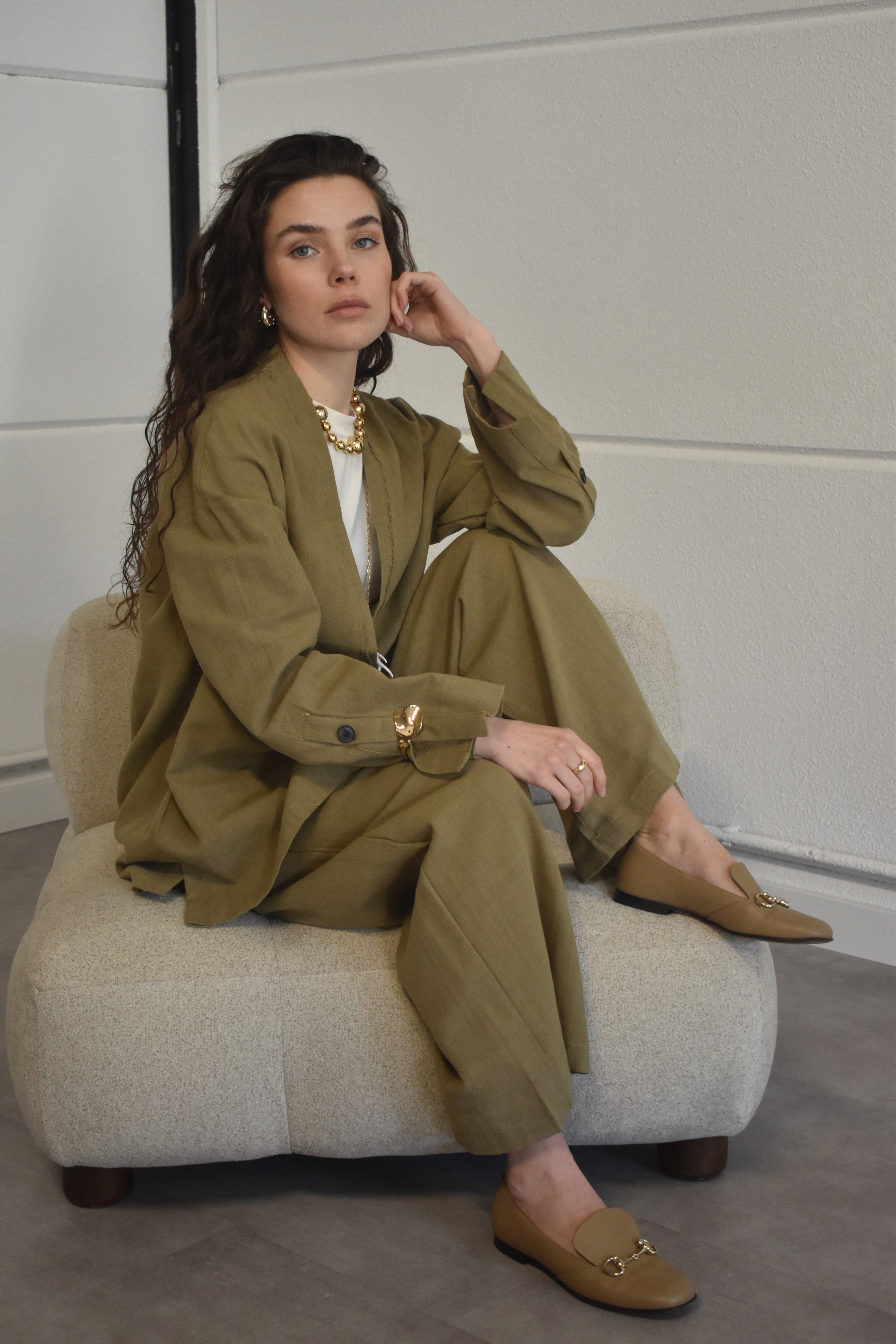 Kimono  - Olive drab