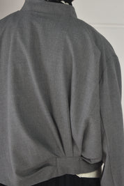 Bomberjacket - antraciet