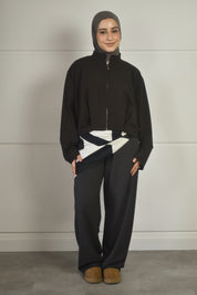 Pantalon - antraciet