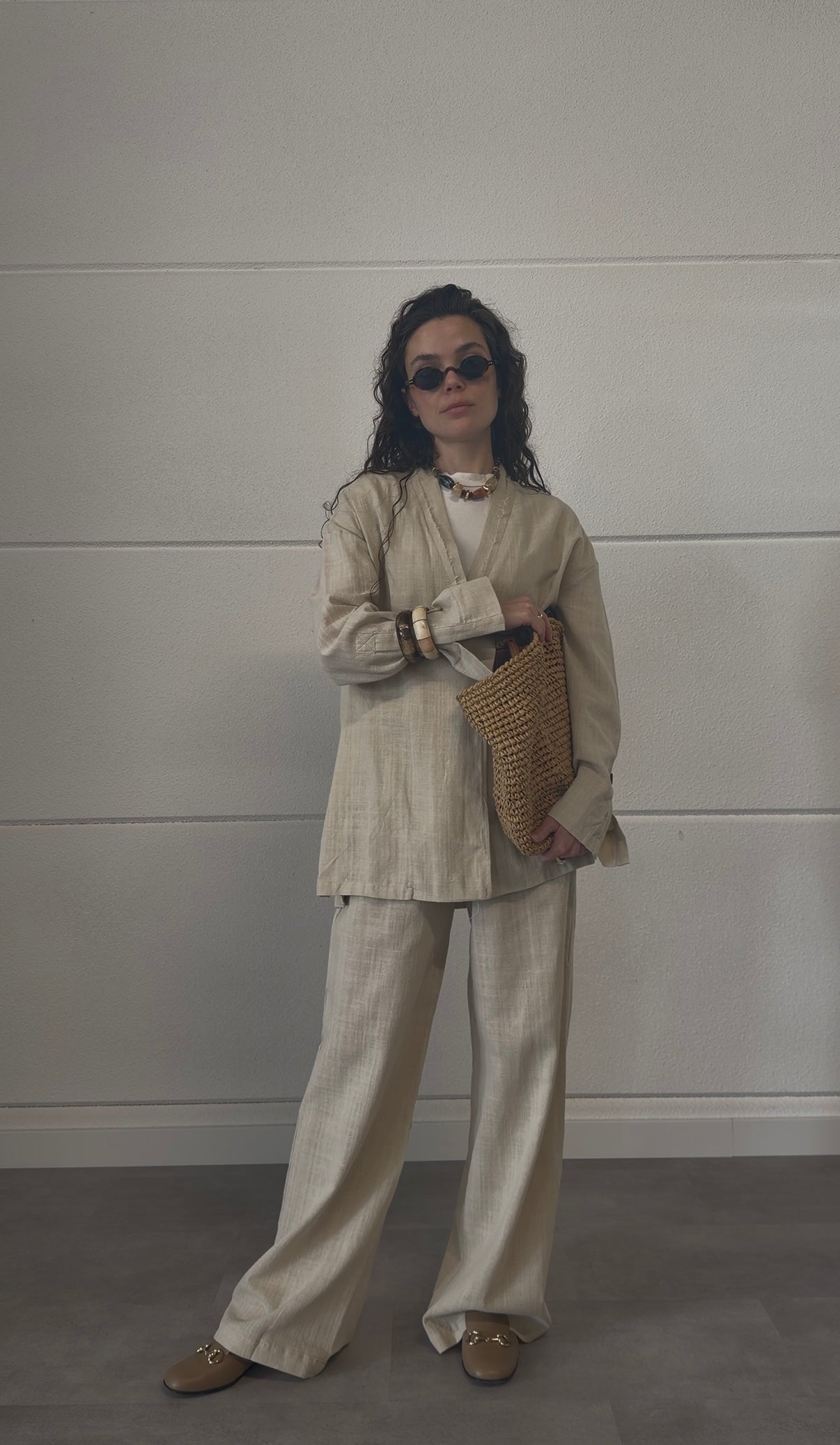Kimono twinset - Vanilla