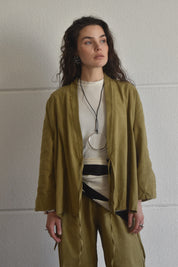 Kimono twinset - Olive